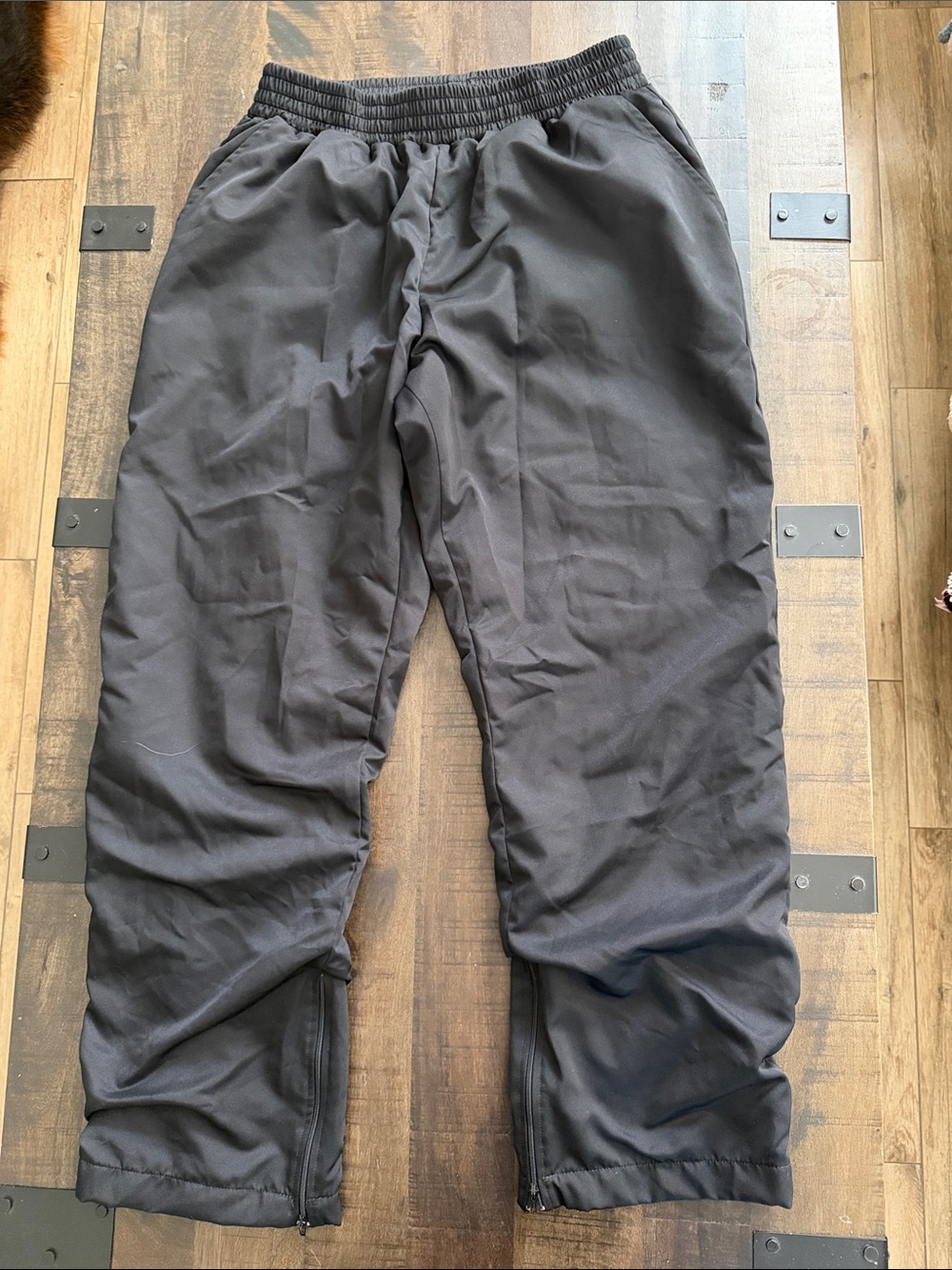 Varsity Black cheerleading Joggers with Elastic Waist